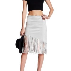 BB Dakota suede fringe skirt (Jesper skirt) new
